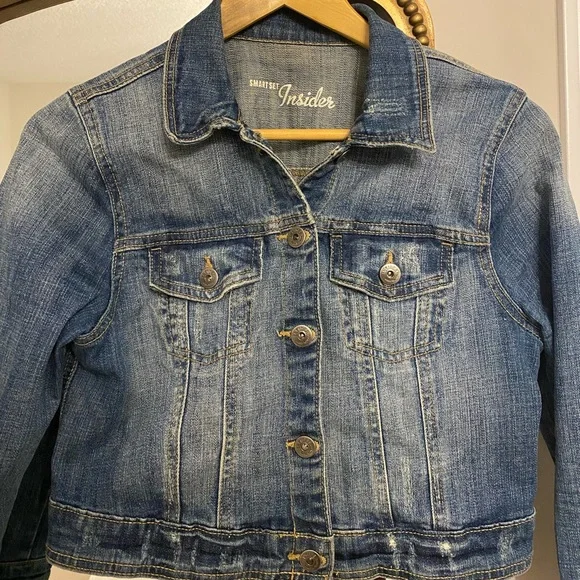Cropped Jean jacket - Picture 1 of 5